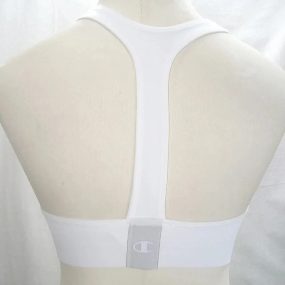 SMALL Champion B9504 Absolute Racerback Sports Bra White NWT - Picture 4 of 8